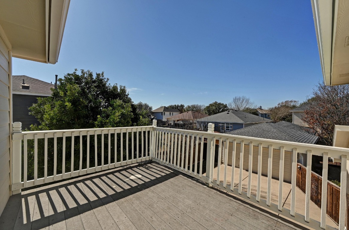 400 Tobin Drive Buda, TX 78610 - Photo 26 of 40 Wooden terrace featuring a residential view
