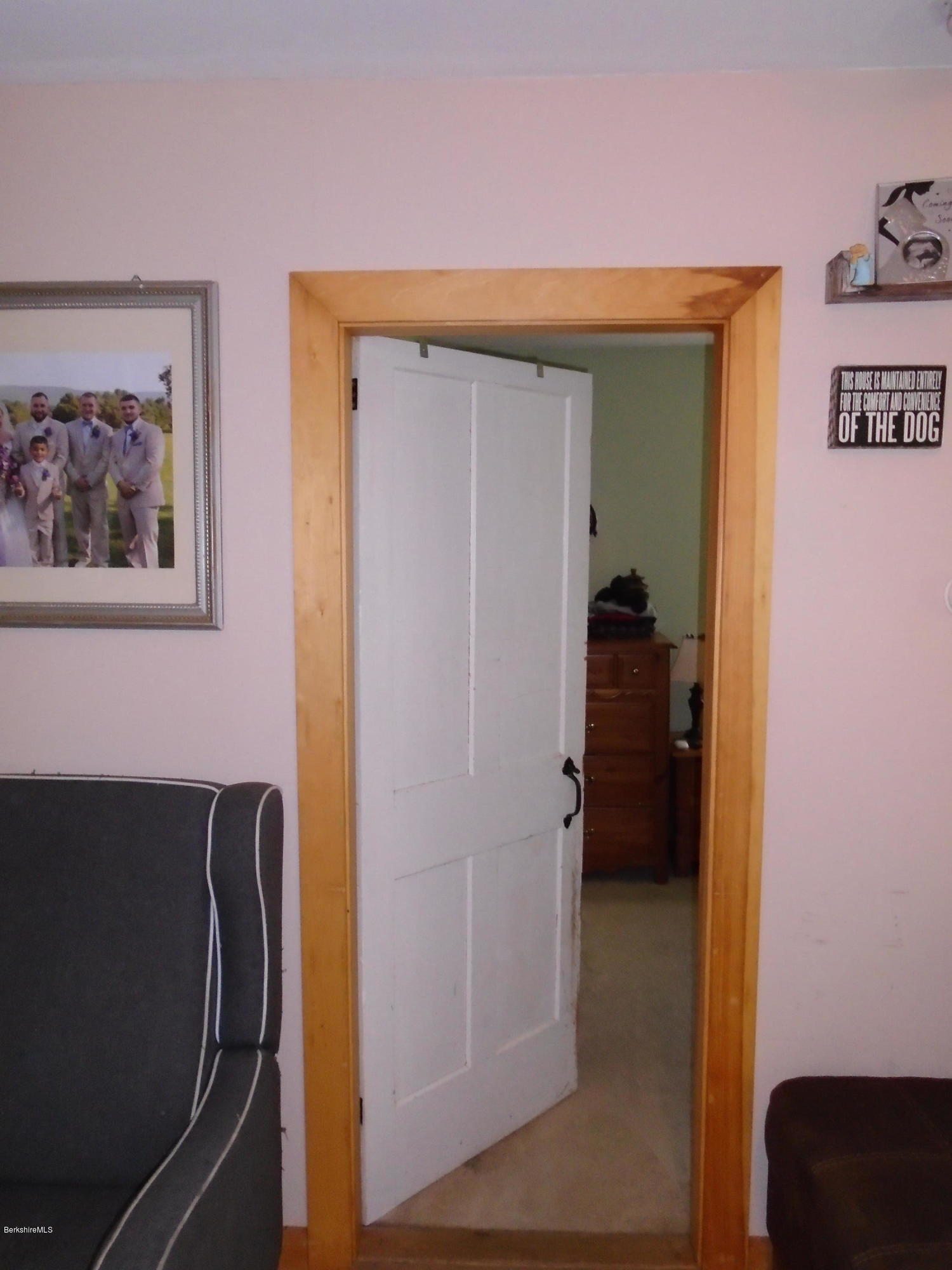 4 River Road Savoy, MA 01256 - Photo 17 of 39 a view of a hallway with closet and a bedroom