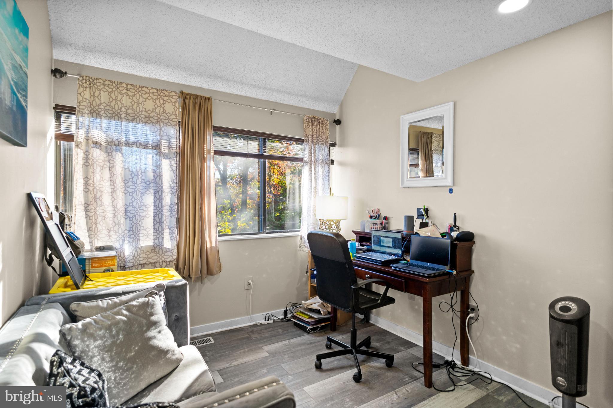 2363 Nutmeg Terrace Baltimore, MD 21209 - Photo 13 of 29 a view of a workspace with furniture and a window