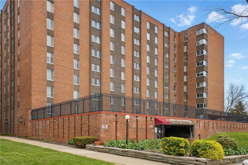 5 Bayard Road, Unit 309 Pittsburgh, PA 15213 - Photo 35 of 42 Beautifully maintained grounds complement the building's timeless brick facade.