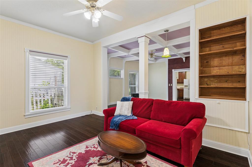 5824 Boone Street Sachse, TX 75048 - Photo 5 of 40 a living room with furniture and a window