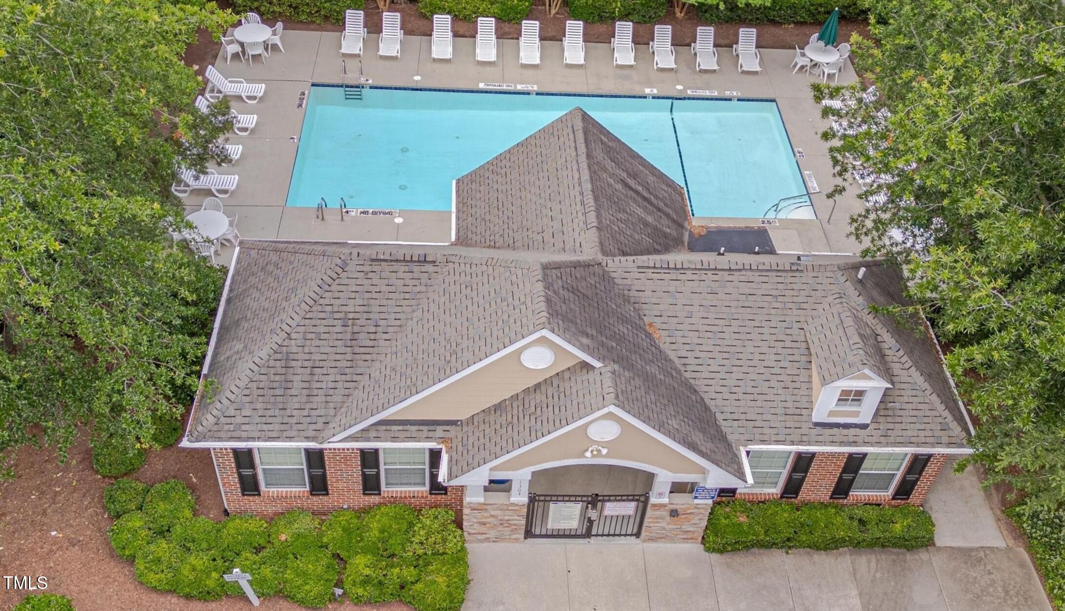 1603 Timber Wolf Drive Durham, NC 27713 - Photo 37 of 41 an aerial view of a house