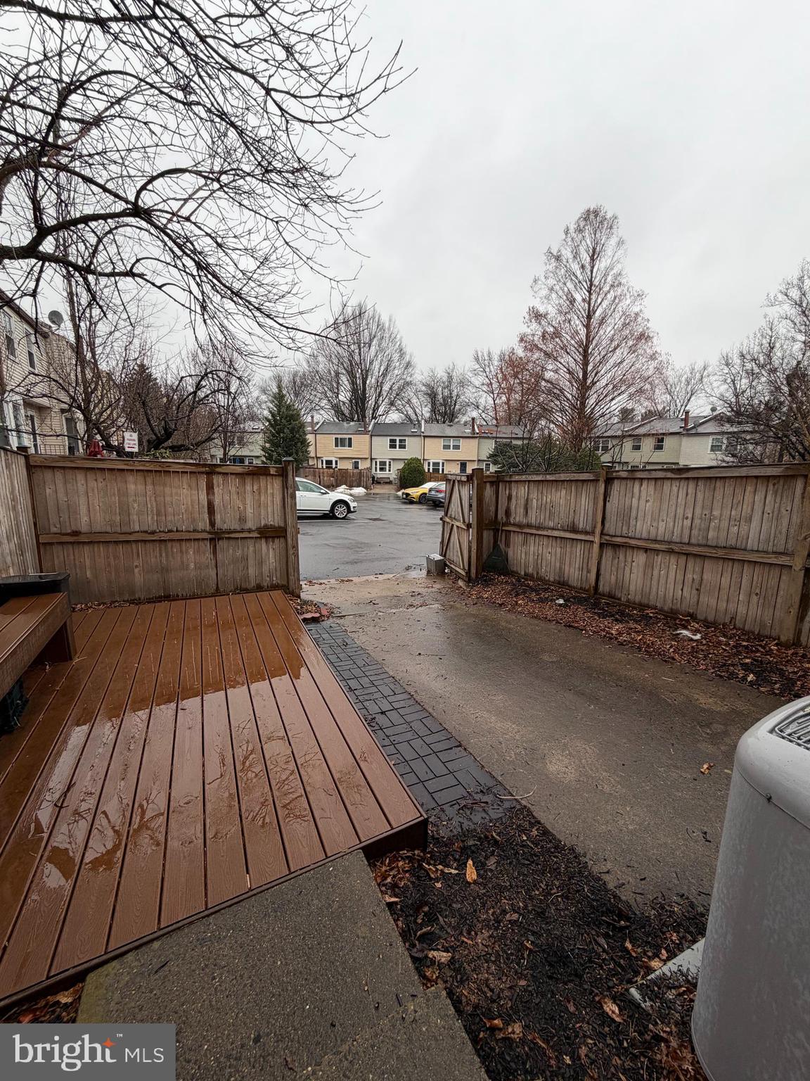 327 James Street Falls Church, VA 22046 - Photo 32 of 35 Back patio with Parking Space