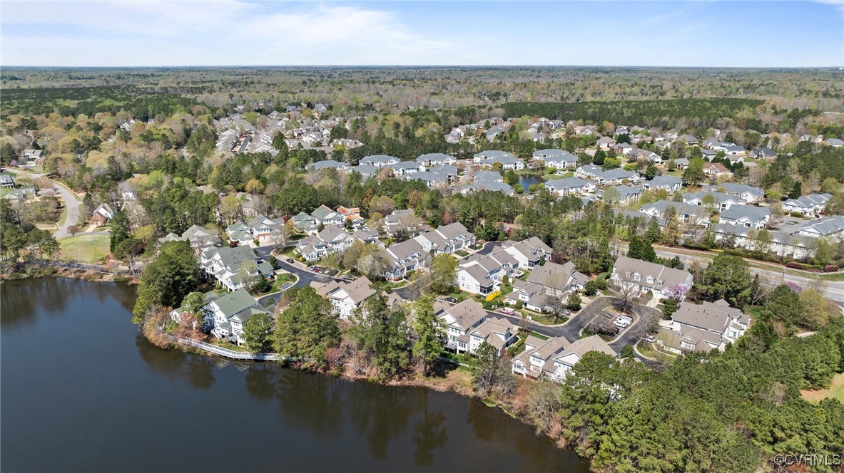4405 Acoma Circle Williamsburg, VA 23188 - Photo 35 of 44 an aerial view of residential building with outdoor space and lake view