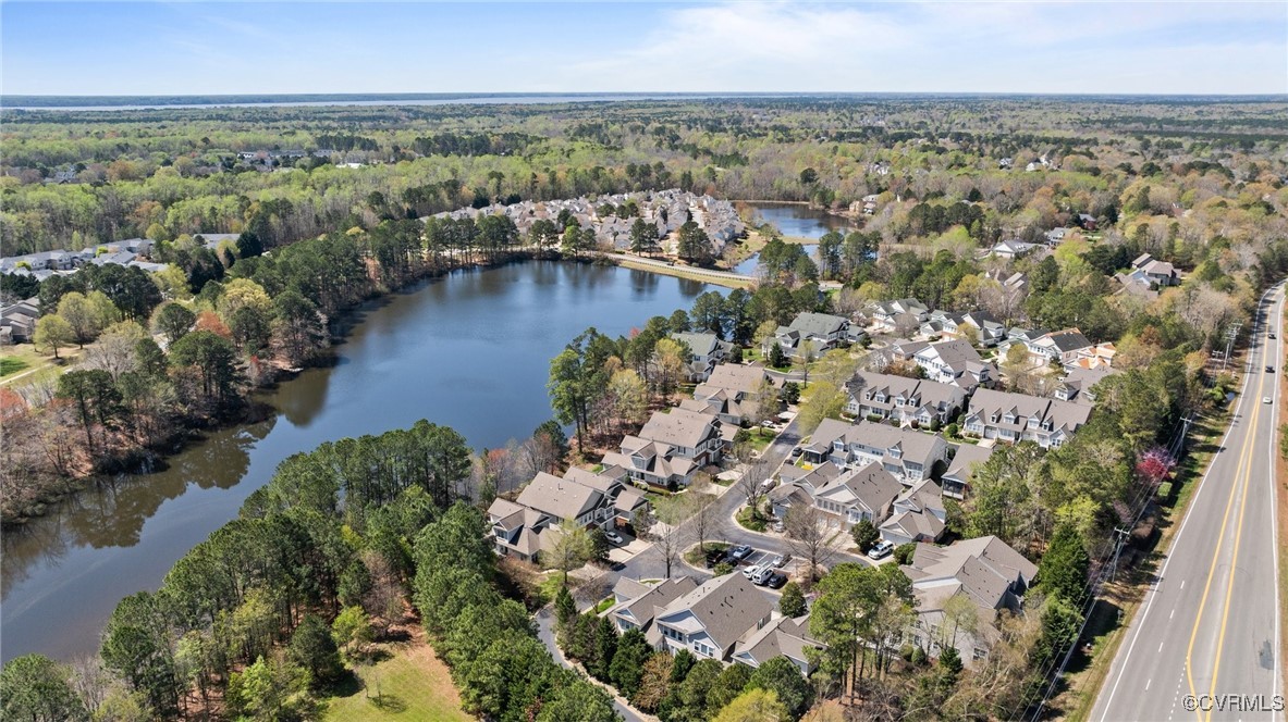 4405 Acoma Circle Williamsburg, VA 23188 - Photo 36 of 44 an aerial view of residential houses with outdoor space and trees