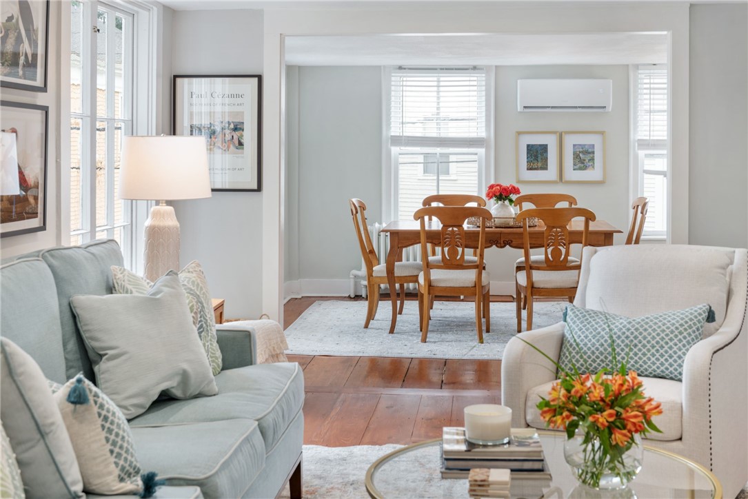 43 Farewell Street, Unit 2 Newport, RI 02840 - Photo 8 of 48 Open living room to dining room