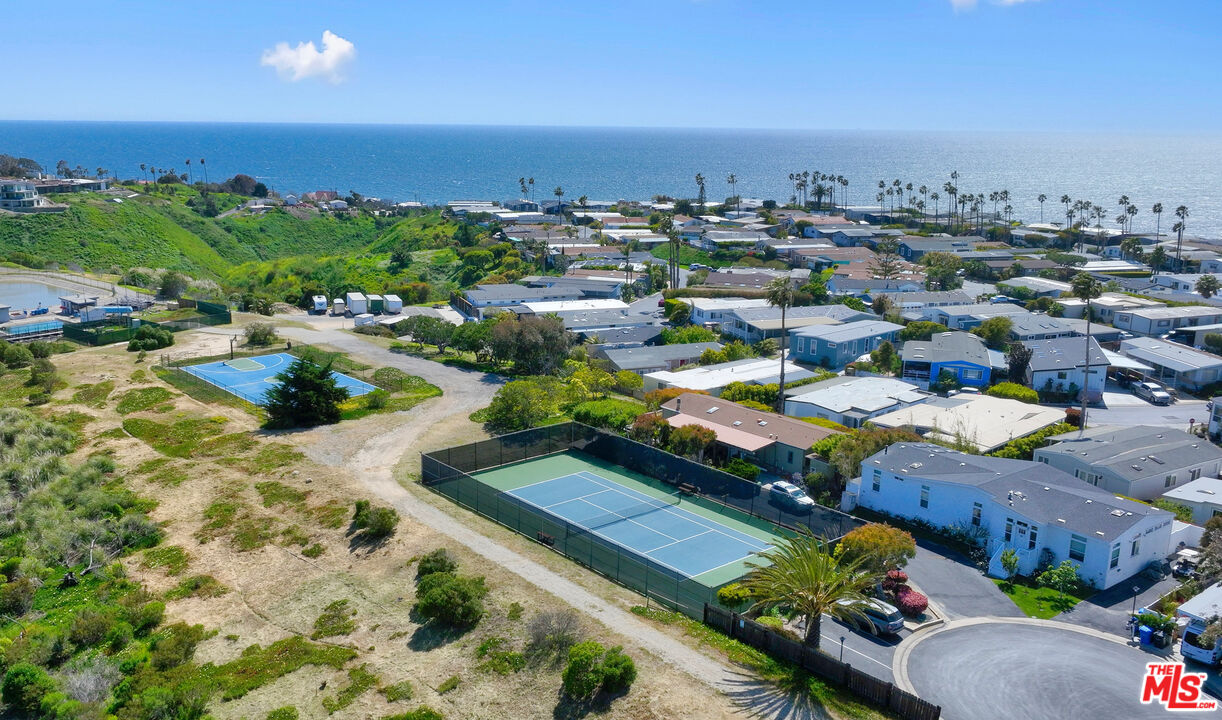 29500 Heathercliff Road, Unit 184 Malibu, CA 90265 - Photo 40 of 46 an aerial view of residential houses with outdoor space