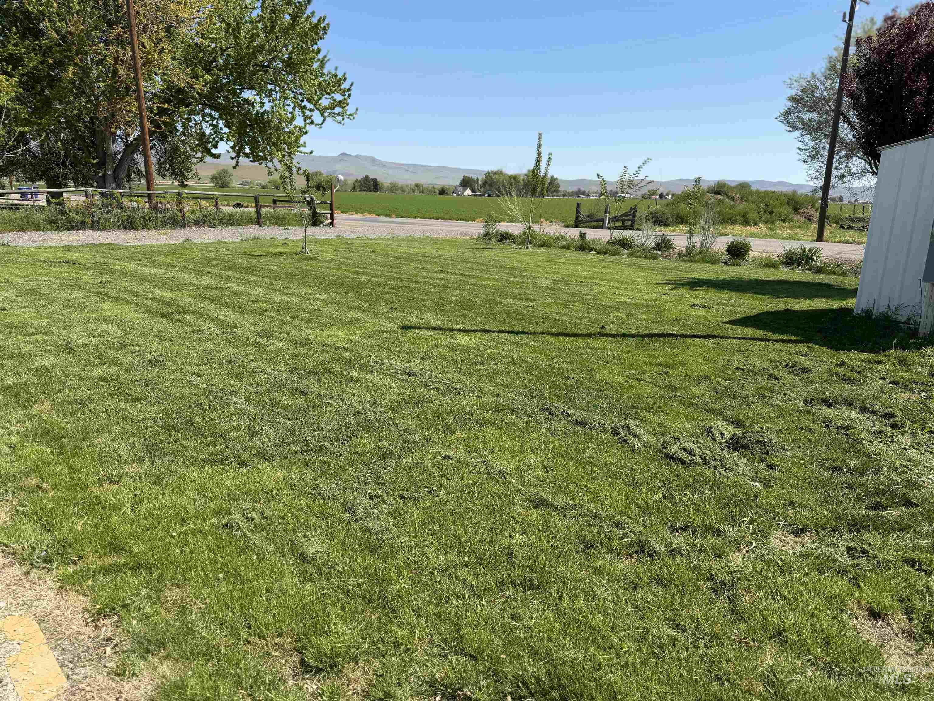 875 Eaton Road Weiser, ID 83672 - Photo 6 of 30 Expansive green lawn with mountain backdrop