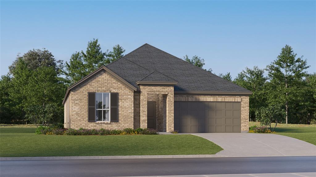 3028 Dutch Road Providence Village, TX 76227 - Photo 1 of 1 a view of a house with a yard and potted plants