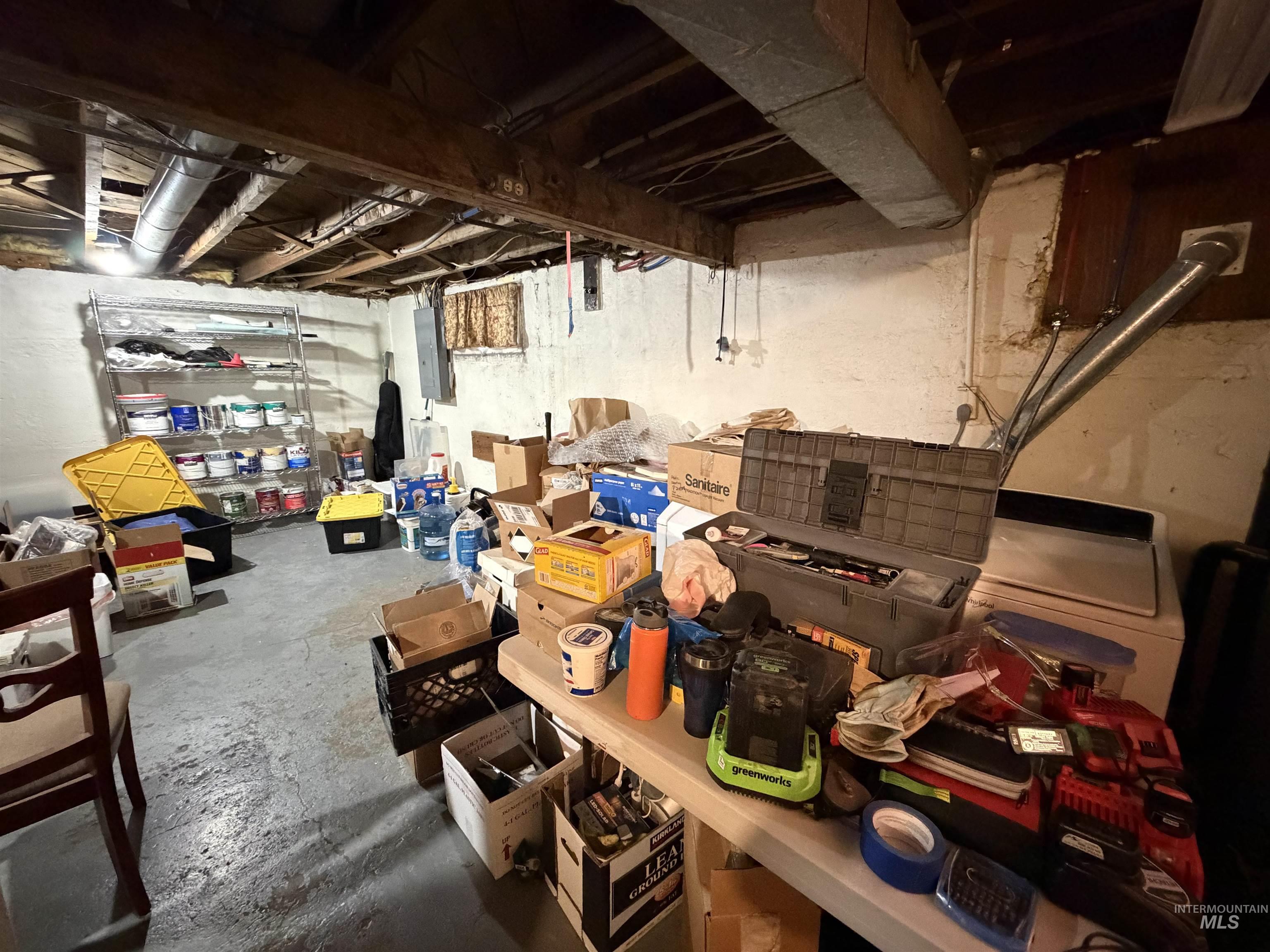 410 12th Street Lewiston, ID 83501 - Photo 23 of 38 Unfinished basement featuring electric panel
