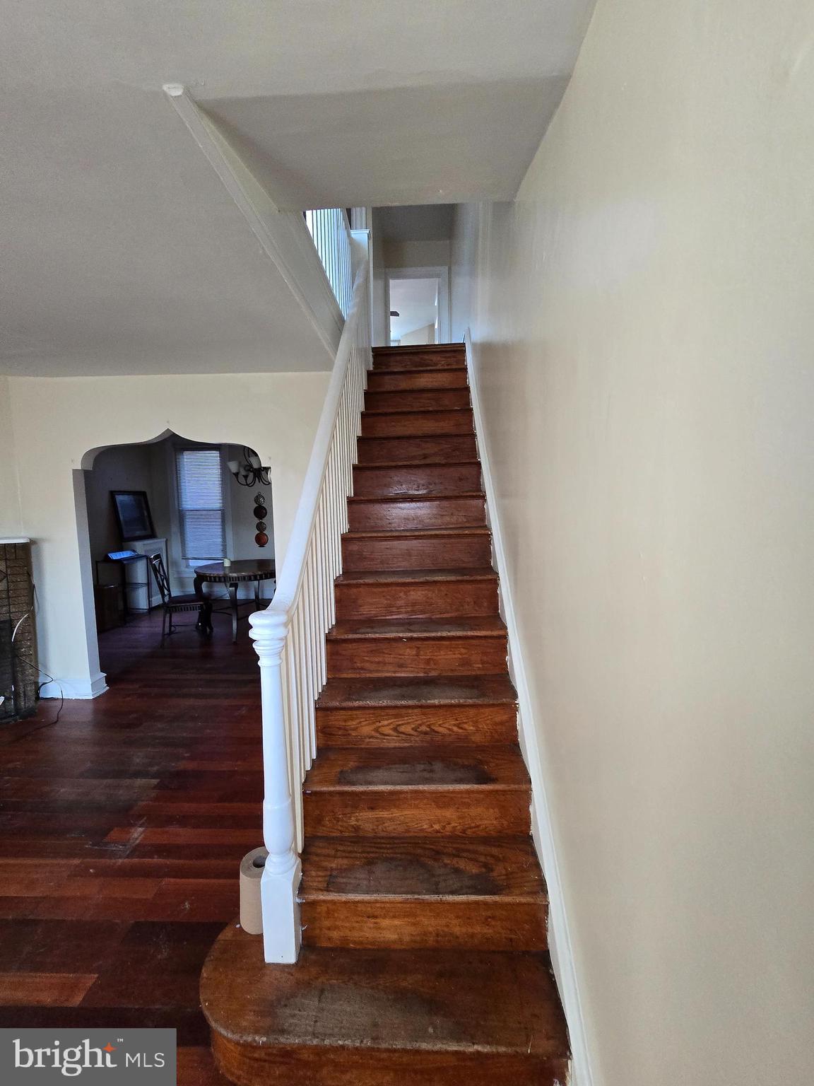 5215 North Tabor Road Philadelphia, PA 19124 - Photo 9 of 14 a view of entryway and hall with wooden floor