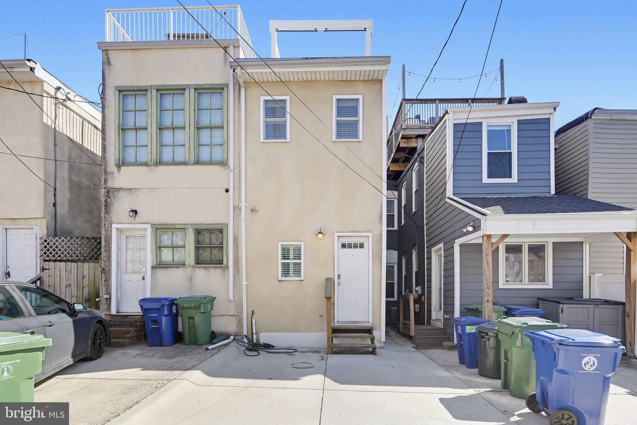 122 West Clement Street Baltimore, MD 21230 - Photo 32 of 40 a front view of a building with sitting area