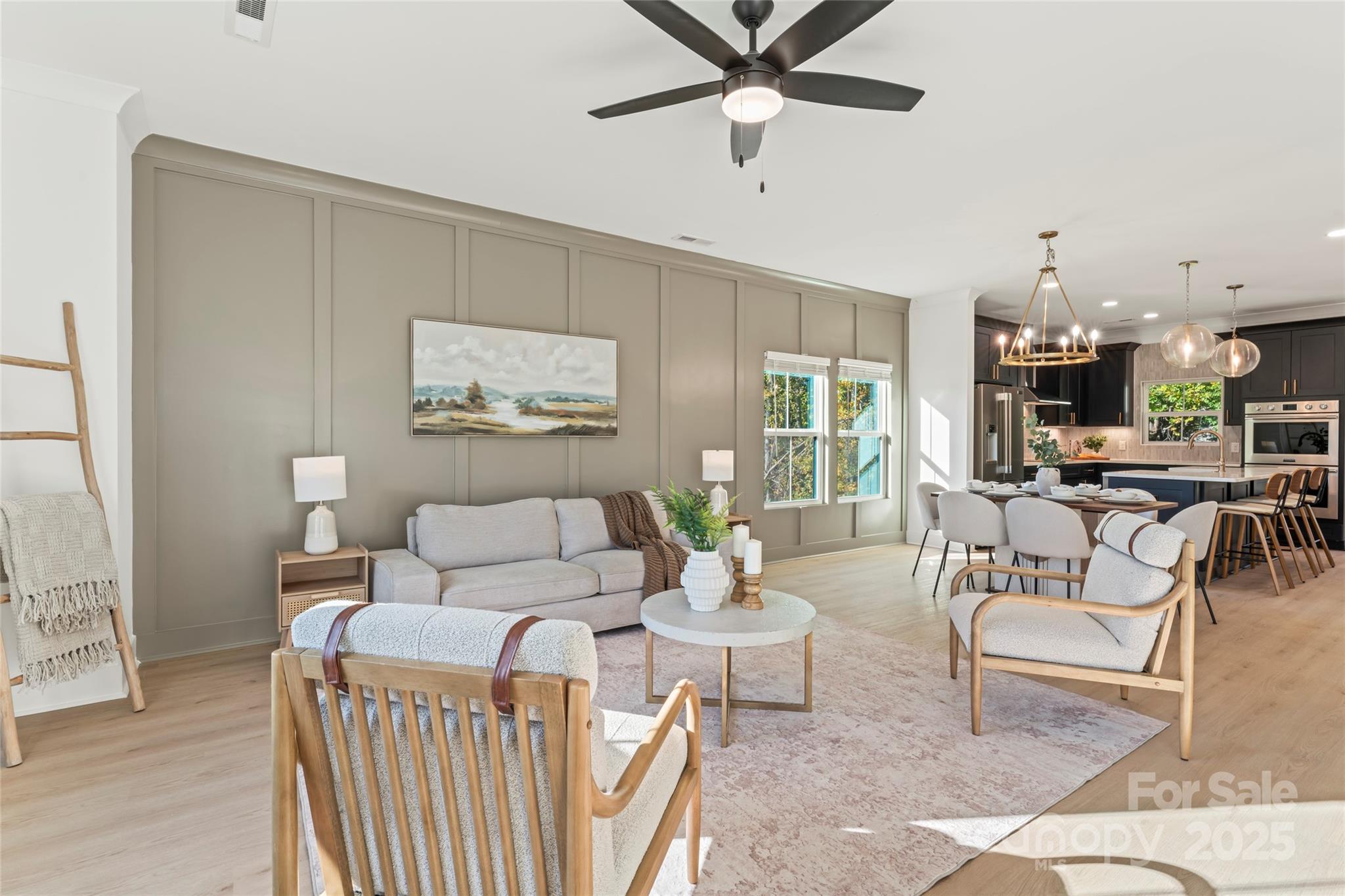 430 Bogue Drive, Unit 24 Fort Mill, SC 29708 - Photo 16 of 48 a living room with furniture and a view of kitchen