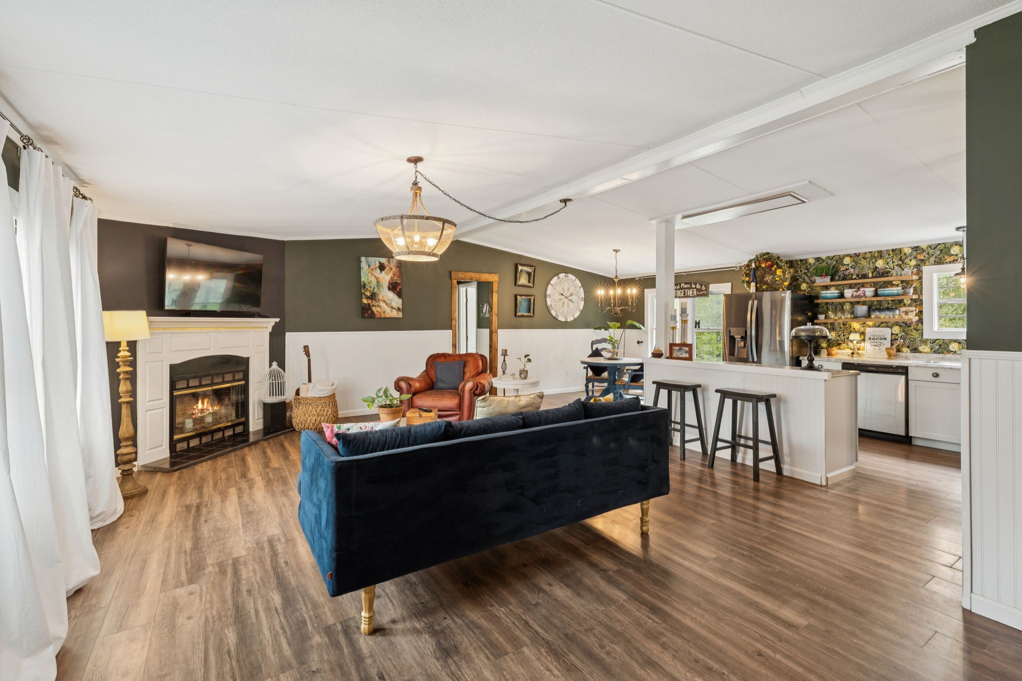 2108 Lance Court Centerville, TN 37033 - Photo 11 of 51 a living room with furniture and a fireplace
