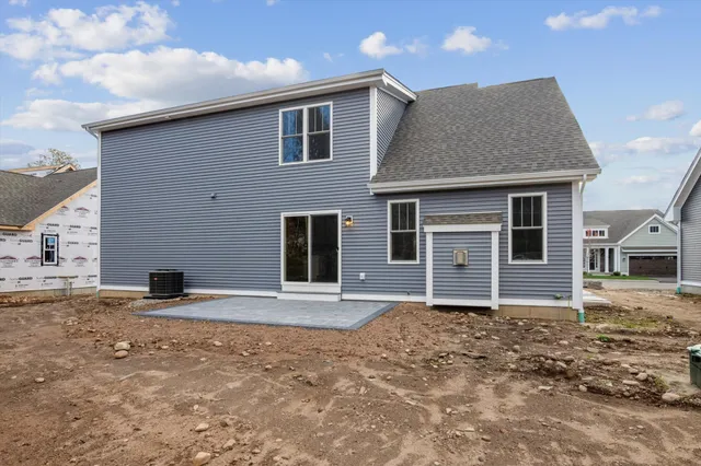 a house that has a window in front of it