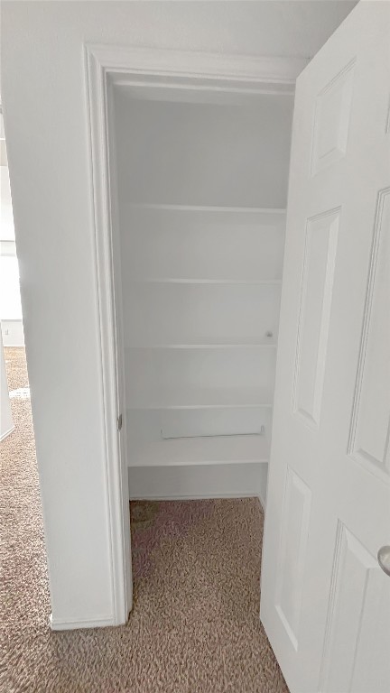 133 Langtry Lane Jarrell, TX 76537 - Photo 17 of 27 Upstairs storage closet. Lots of extra storage in this home.