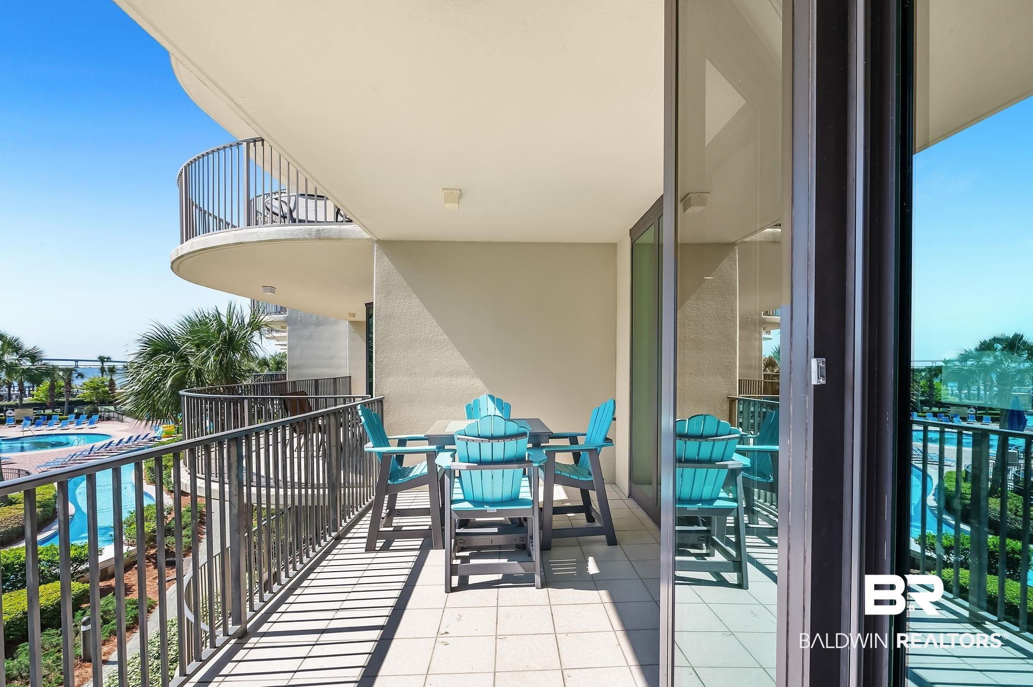 27580 Canal Road, Unit 1214 AND BOAT SLIP #62 Orange Beach, AL 36561 - Photo 41 of 67 View of balcony