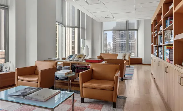 a living room with furniture or couch and a window