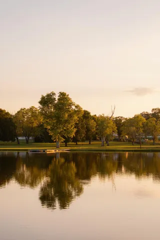 a view of a city with ocean view