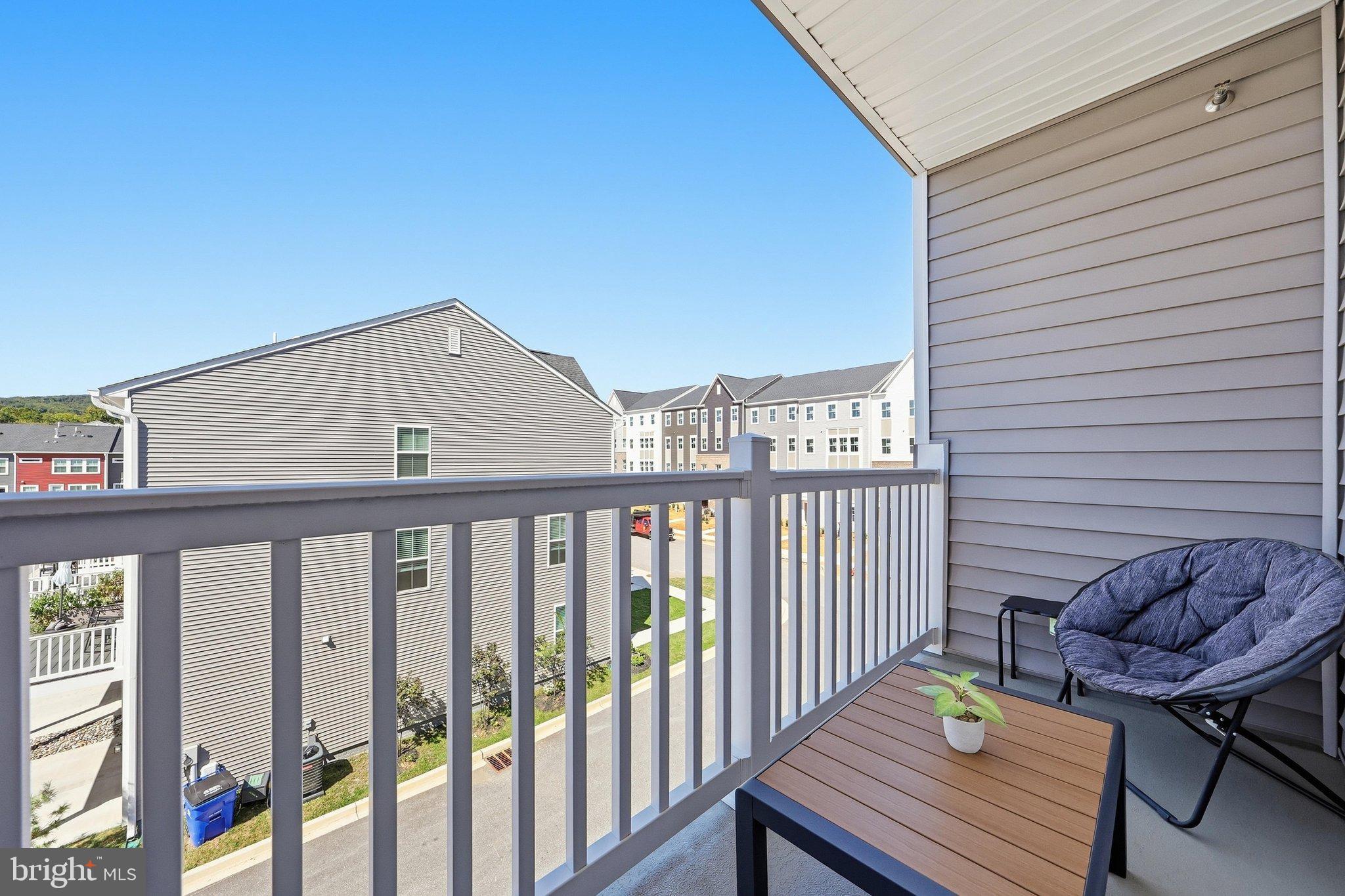 711 Iron Frg Road, Unit 28 Frederick, MD 21702 - Photo 26 of 57 Back Balcony