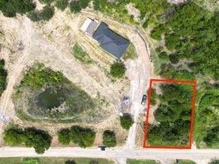 441 Mesa Road Waxahachie, TX 75167 - Photo 11 of 11 View from above of property with property parcel outlined