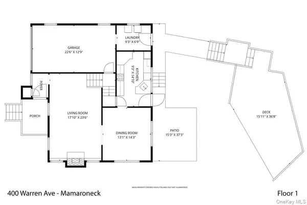 $879,000 | 400 Warren Avenue, Mamaroneck, NY 10543
