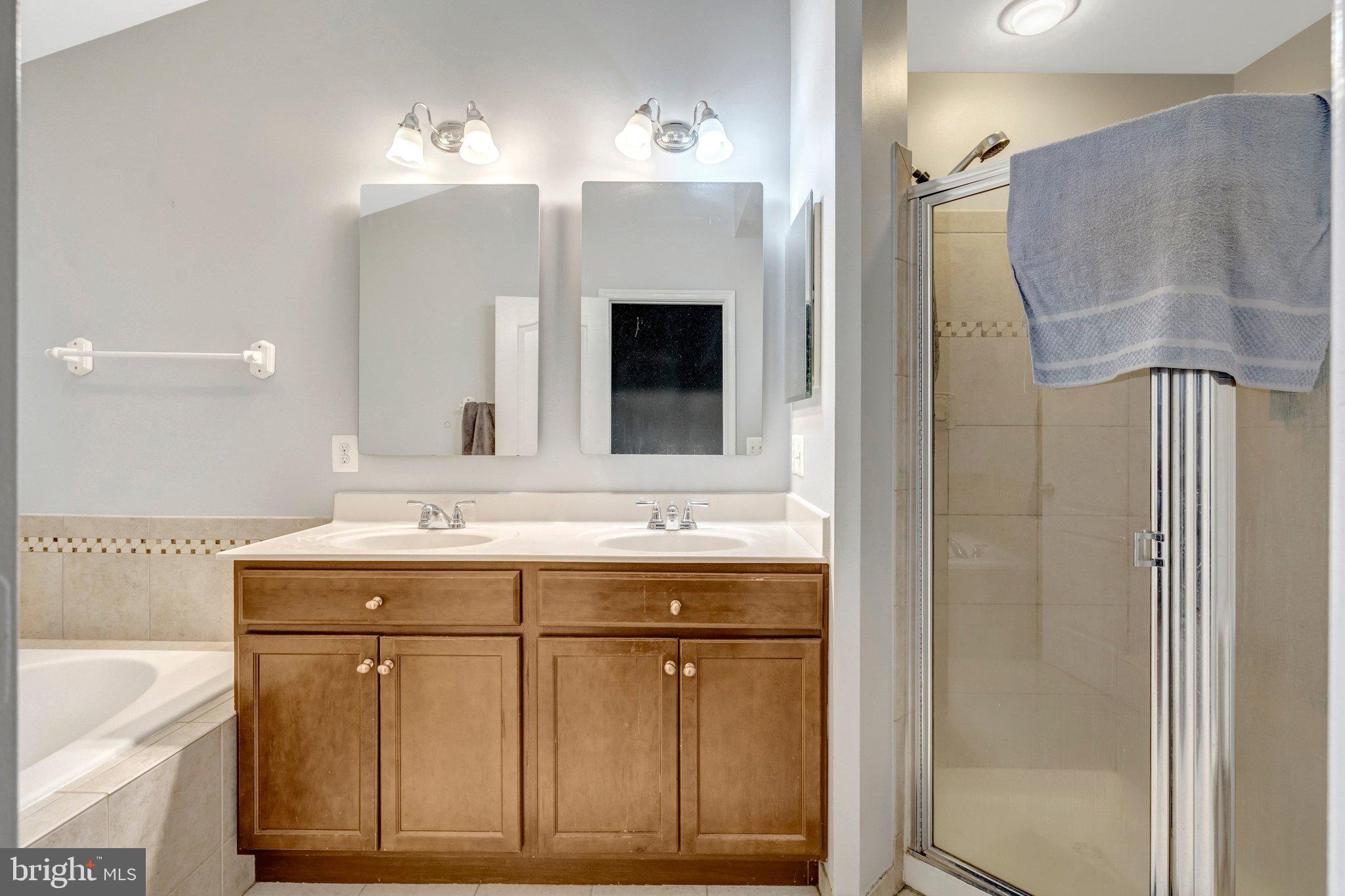 4302 Potomac Highlands Circle Triangle, VA 22172 - Photo 12 of 43 Elegant bathroom with modern finishes.