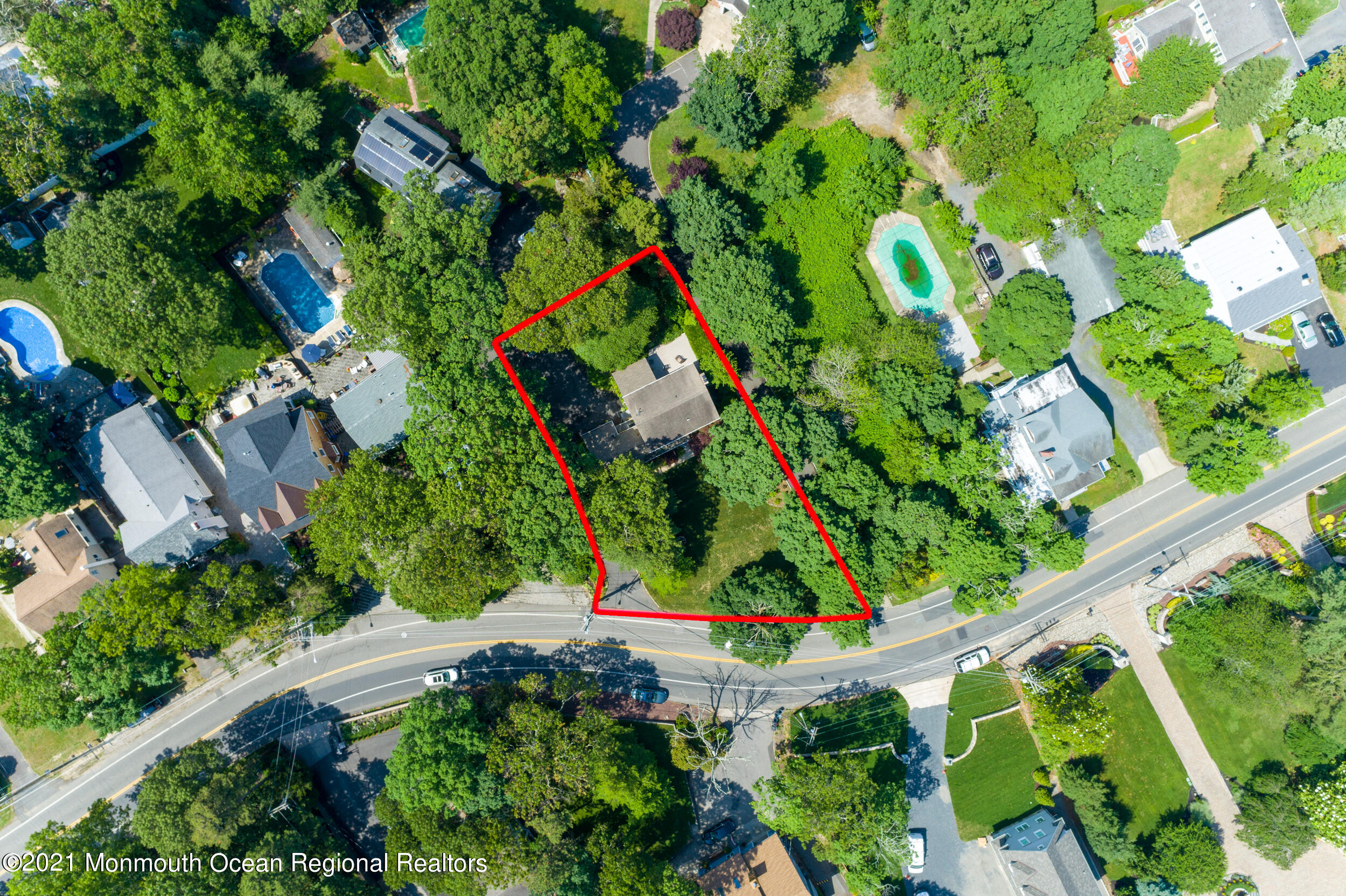 2632 River Road Point Pleasant, NJ 08742 - Photo 4 of 28 Overhead Outline