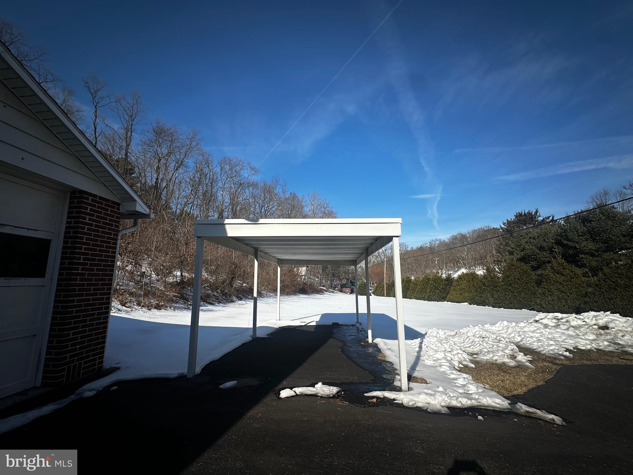 3500 Paw Paw Road Paw Paw, WV 25434 - Photo 33 of 48 a view of a patio with wooden fence