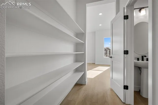 a bathroom with a tub and shower