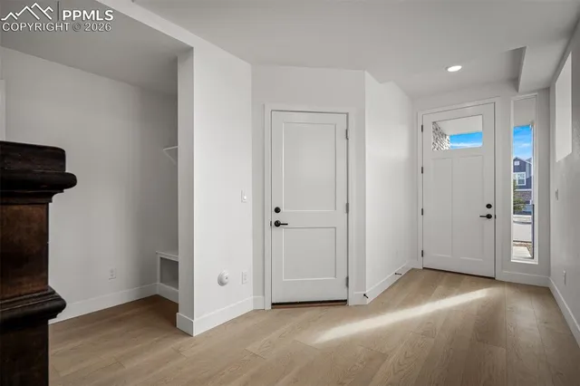 a view of empty room