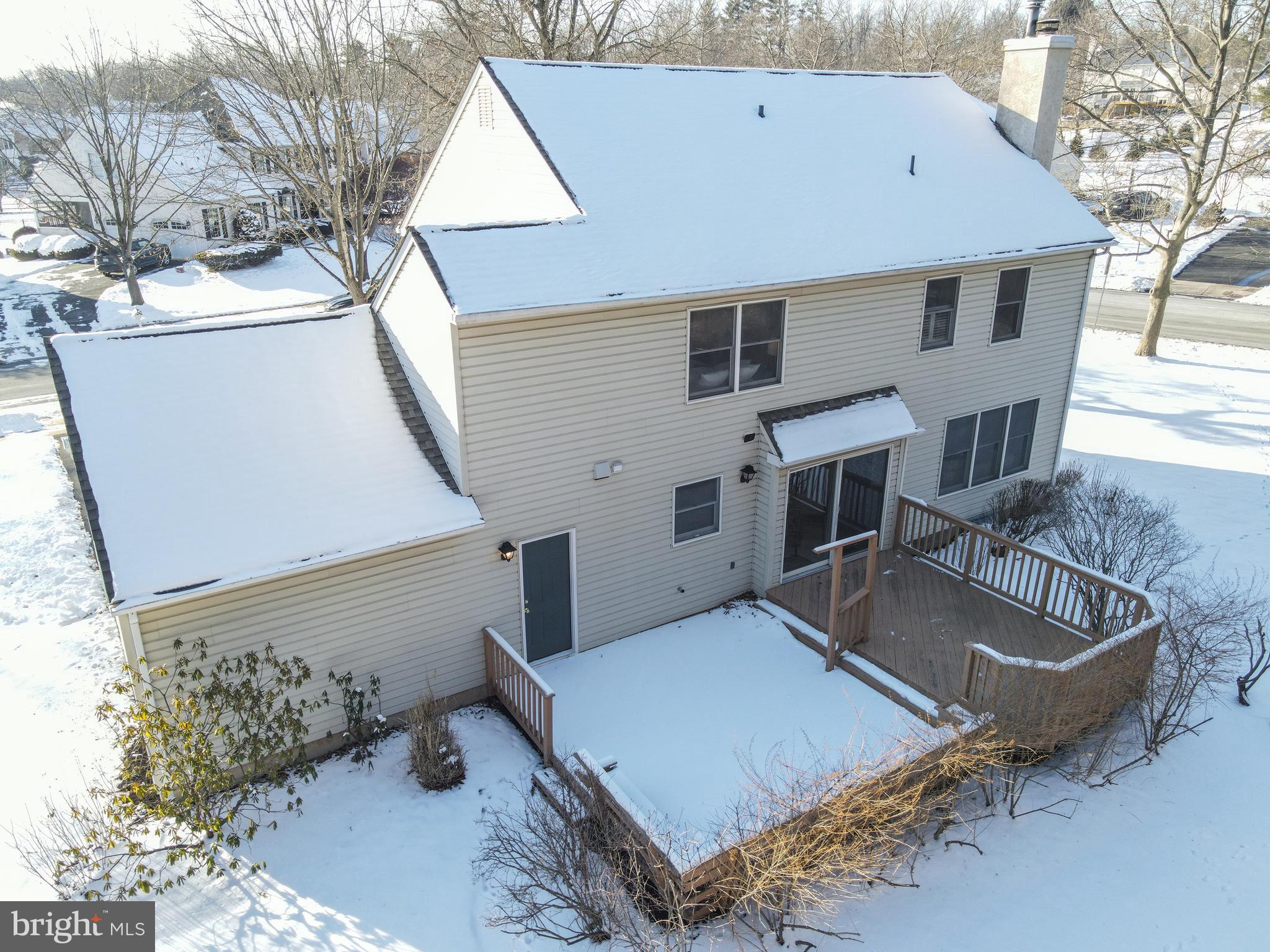 253 Foxchase Lane Doylestown, PA 18901 - Photo 12 of 53 Rear Exterior And Spacious Deck