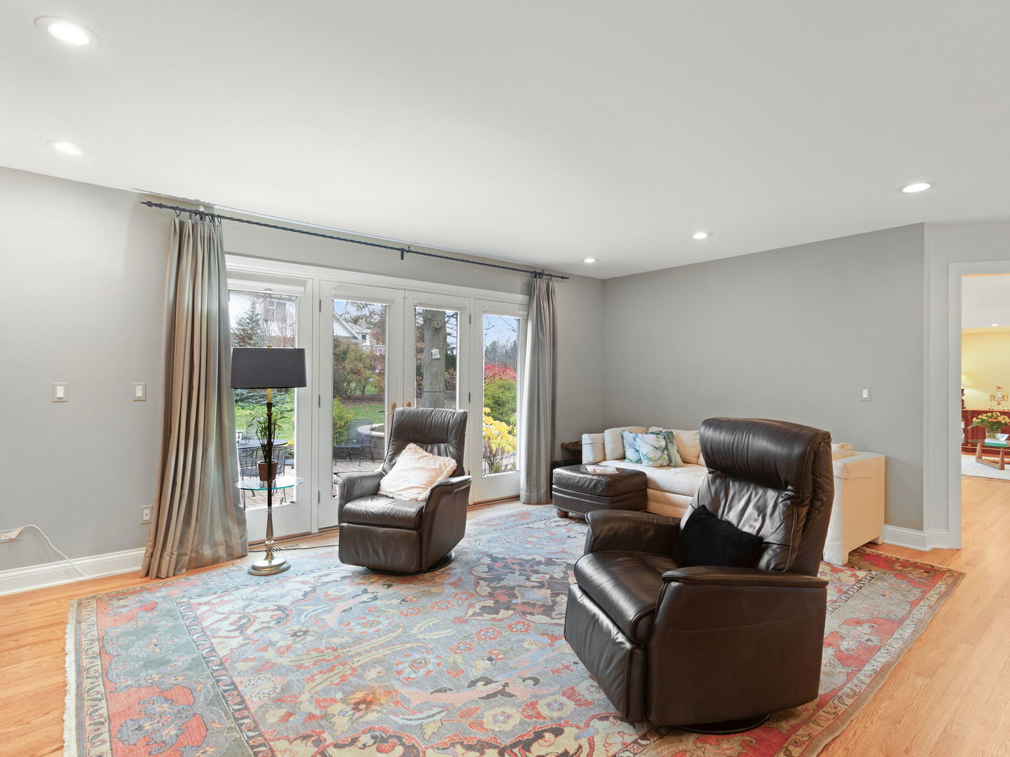 694 Buena Road Lake Forest, IL 60045 - Photo 10 of 39 a living room with furniture and a large window