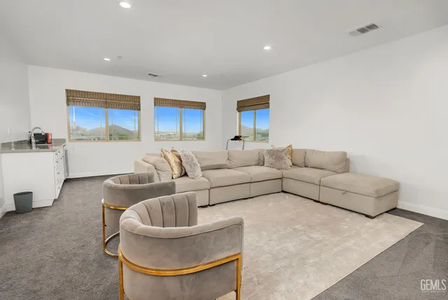 a view of an outdoor space and swimming pool