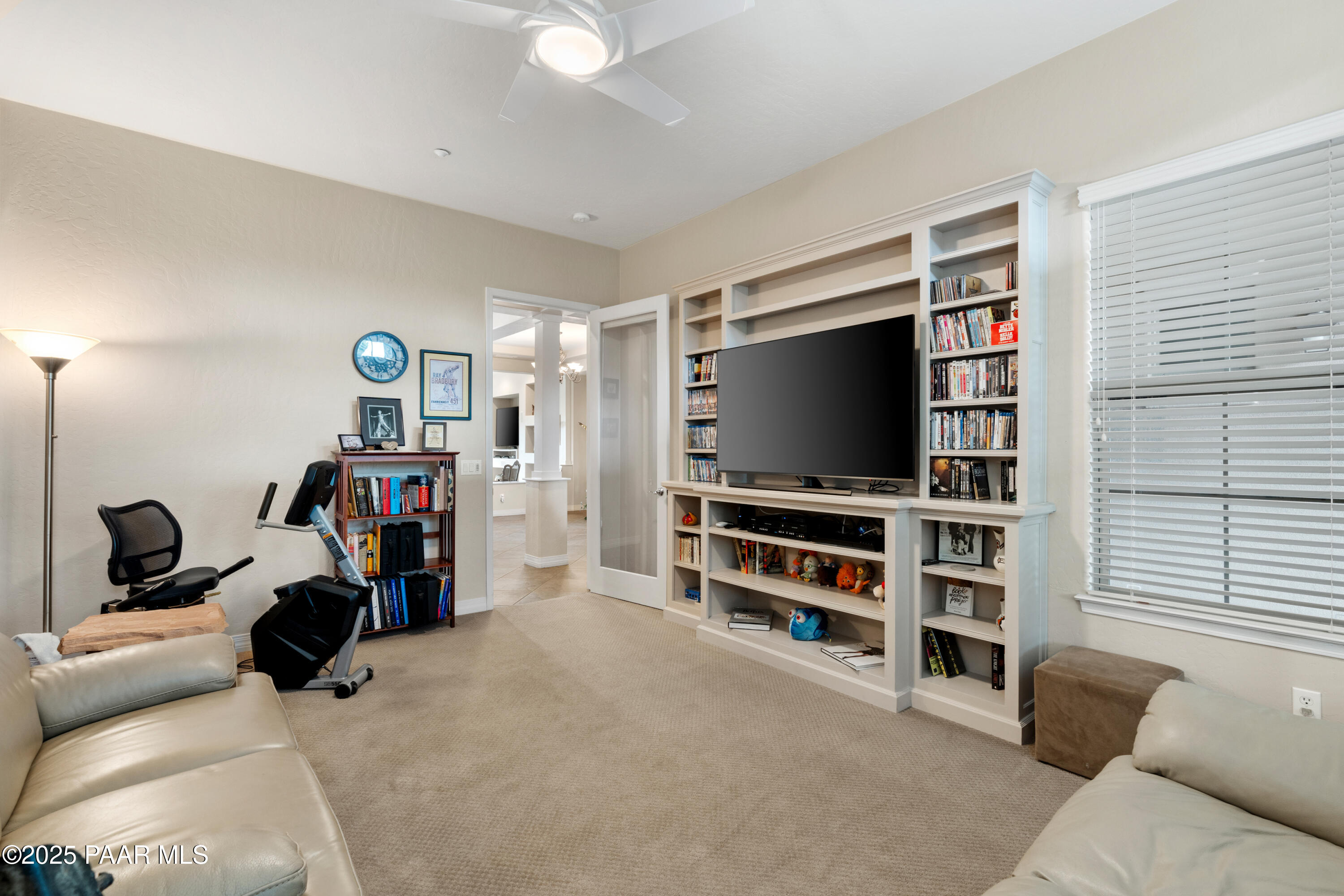 2117 Colter Bay Court Prescott, AZ 86301 - Photo 26 of 45 a view of a livingroom with furniture and a flat screen tv