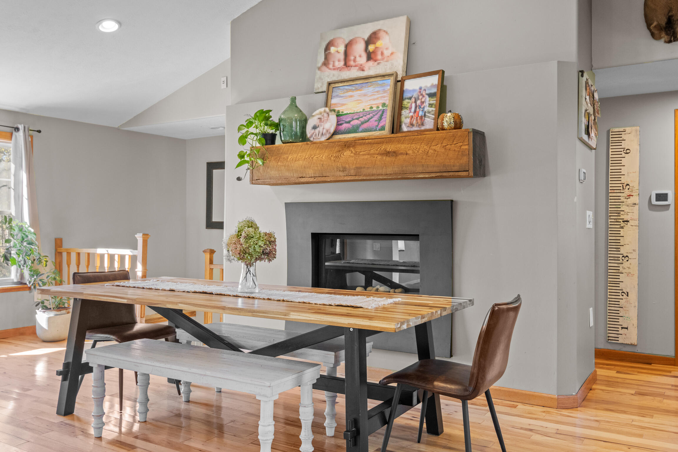 15460 19 Mile Road Tustin, MI 49688 - Photo 8 of 32 Dining/Fireplace