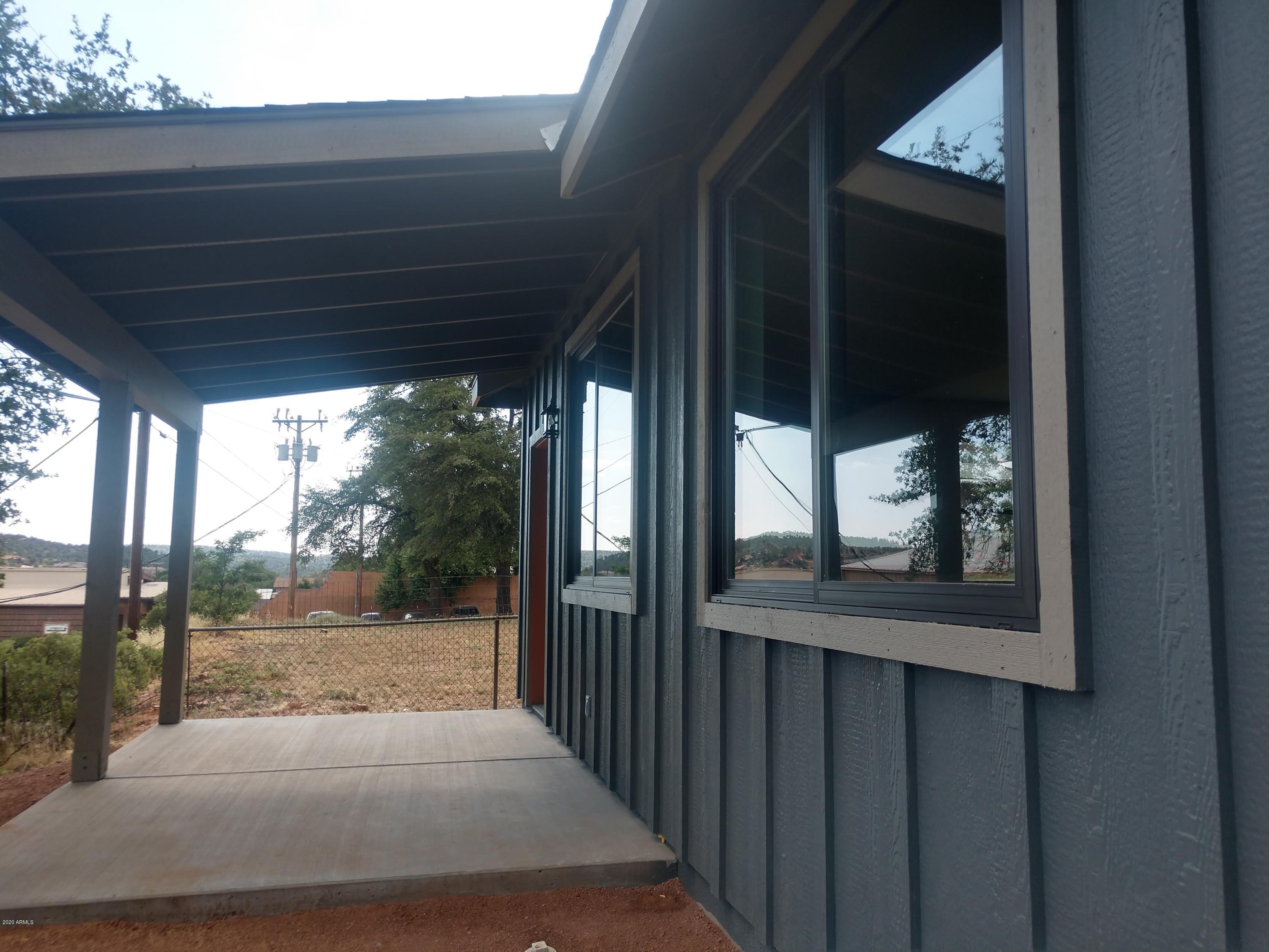 Covered Back Porch