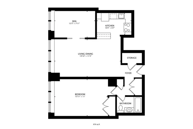 $2,500 | 655 West Irving Park Road, Unit 606, Chicago, IL 60613