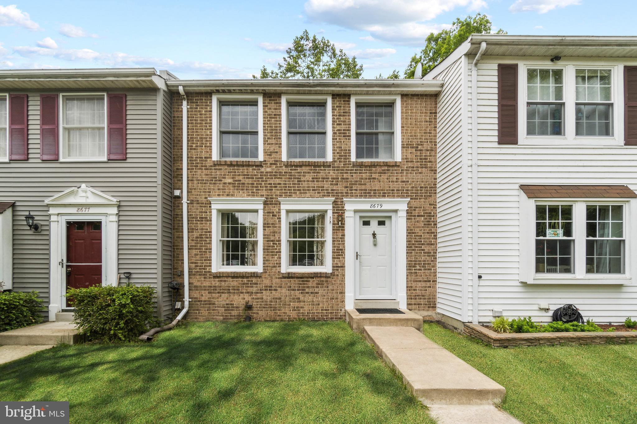 Brick front town home