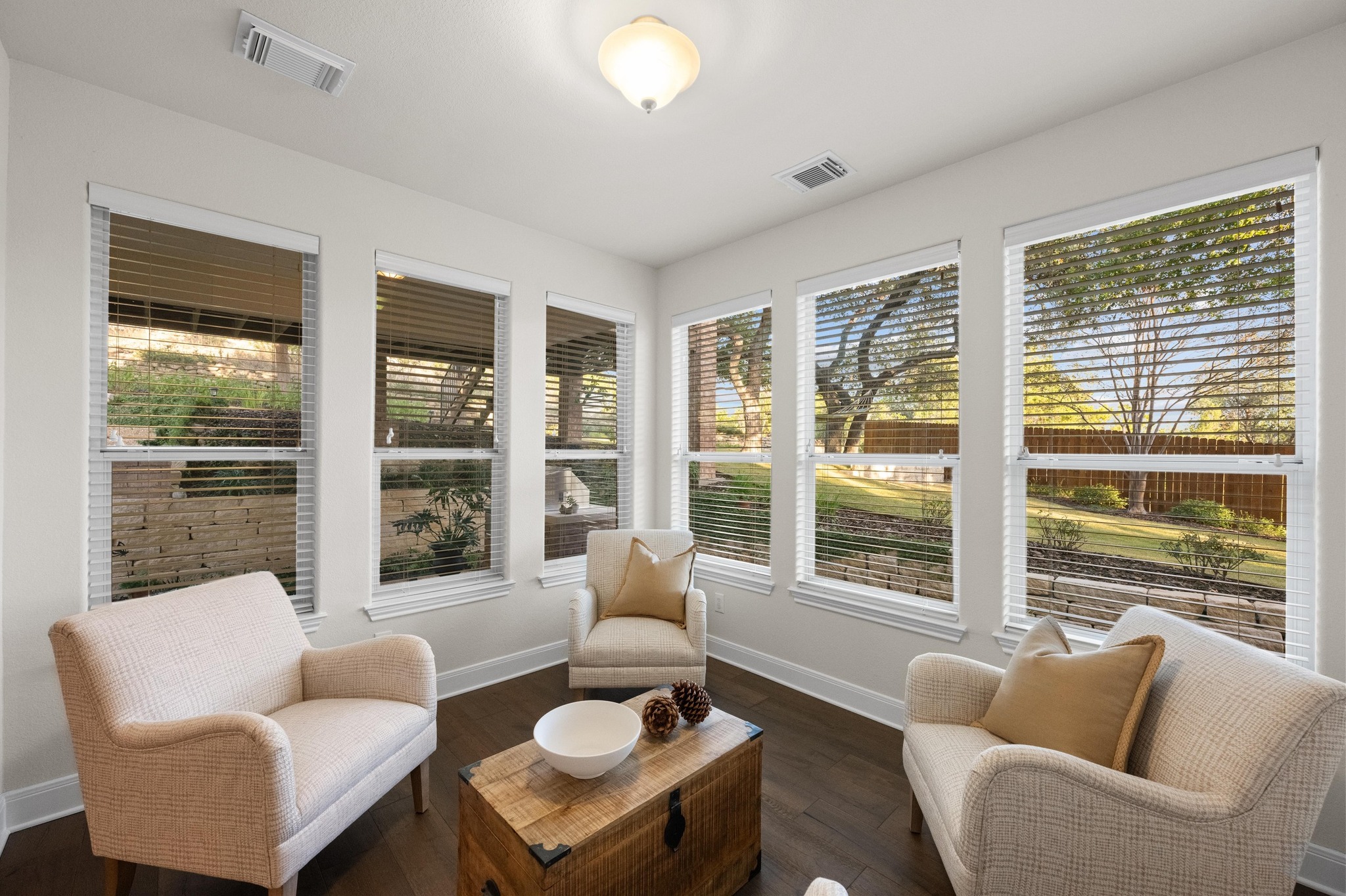3713 Soledad Court Austin, TX 78732 - Photo 11 of 40 a living room with furniture and a large window