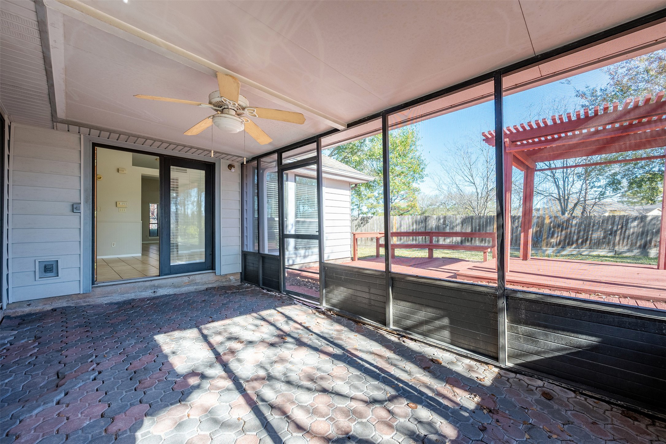13623 Bonilla Lane Houston, TX 77083 - Photo 33 of 34 a view of a large room with a large window