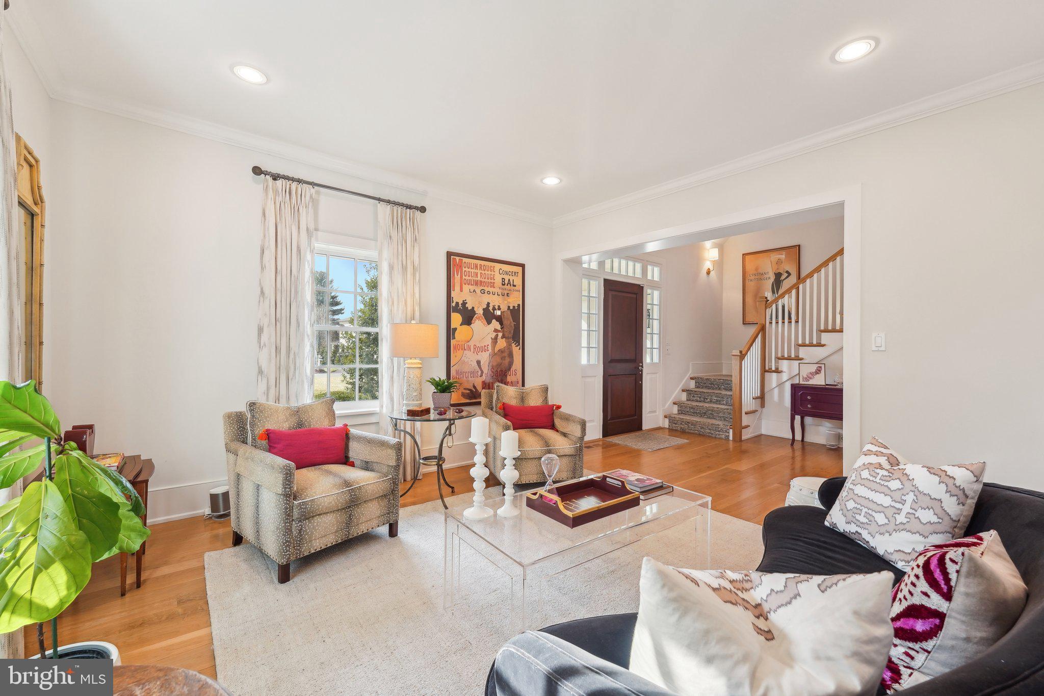 111 Steeplechase Road Devon, PA 19333 - Photo 8 of 77 a living room with furniture and a large window