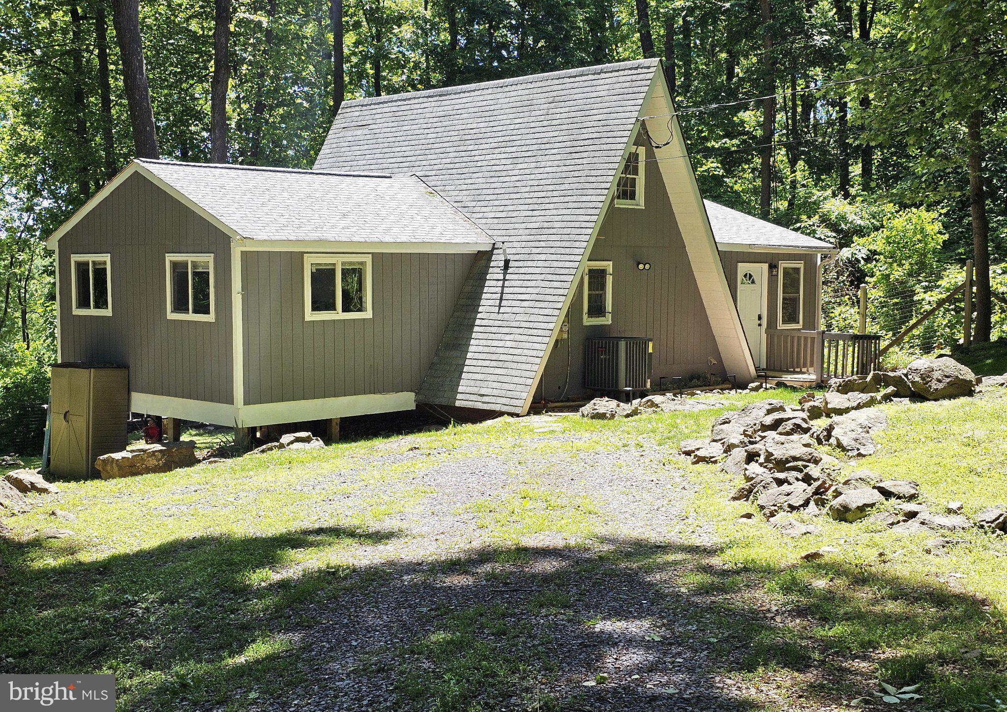 2628 High Top Road Linden, VA 22642 - Photo 3 of 11 Charming A-frame retreat in nature.