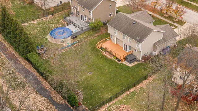 a view of a lake with outdoor space