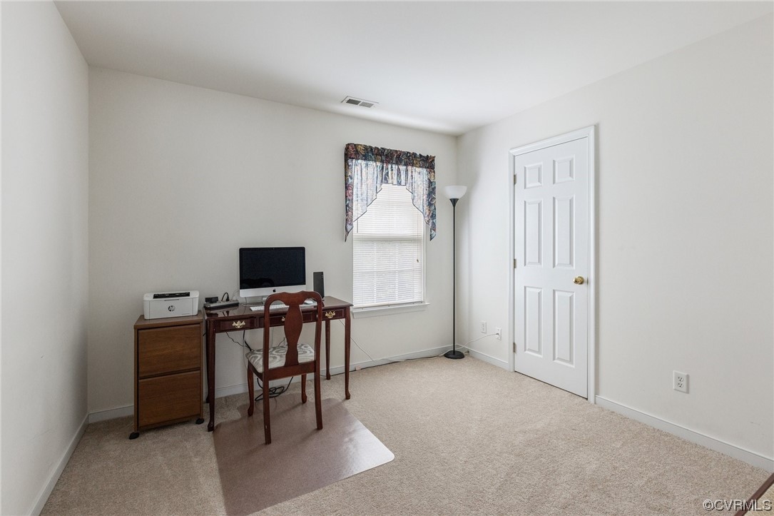 6708 Gills Gate Court Chesterfield, VA 23832 - Photo 24 of 34 a view of a workspace with furniture and a window