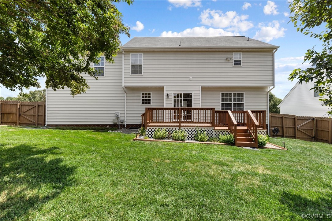 6708 Gills Gate Court Chesterfield, VA 23832 - Photo 31 of 34 a view of house with outdoor space and porch