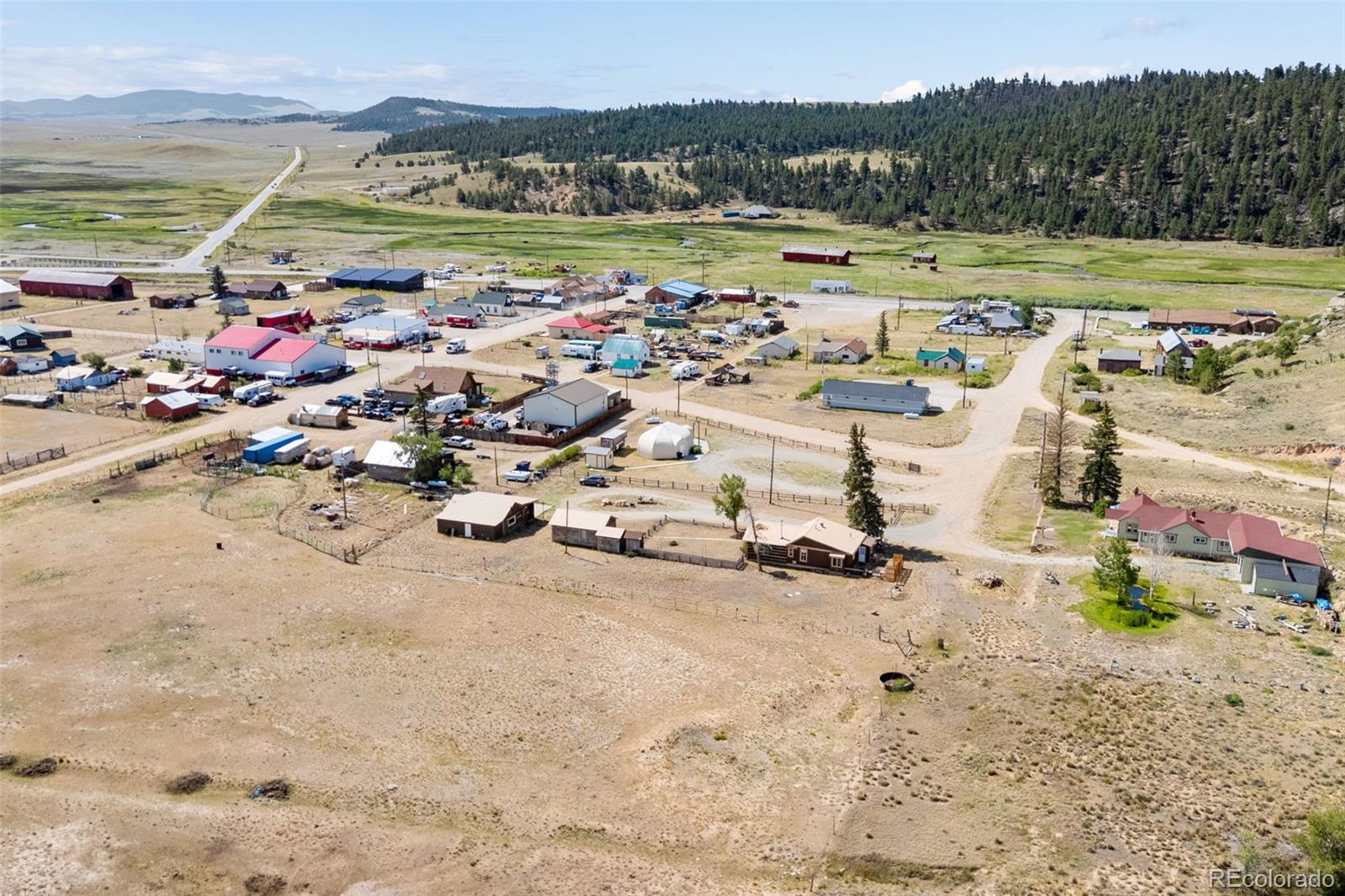 154 Mariposa Street Hartsel, CO 80449 - Photo 30 of 48 a view of a lake with an outdoor space
