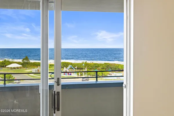 a view of a from a window