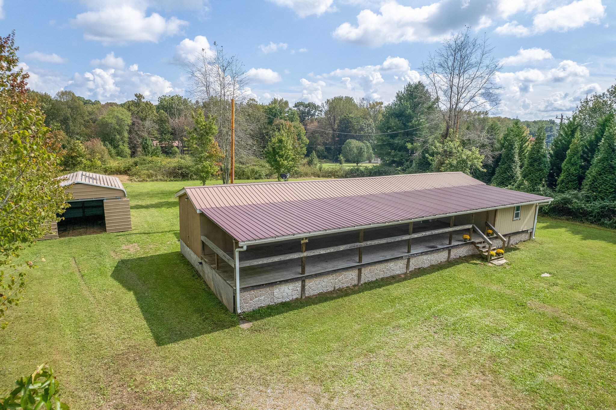 2031 Sugar Camp Road Springfield, TN 37172 - Photo 3 of 42 a view of a yard with swimming pool and green space