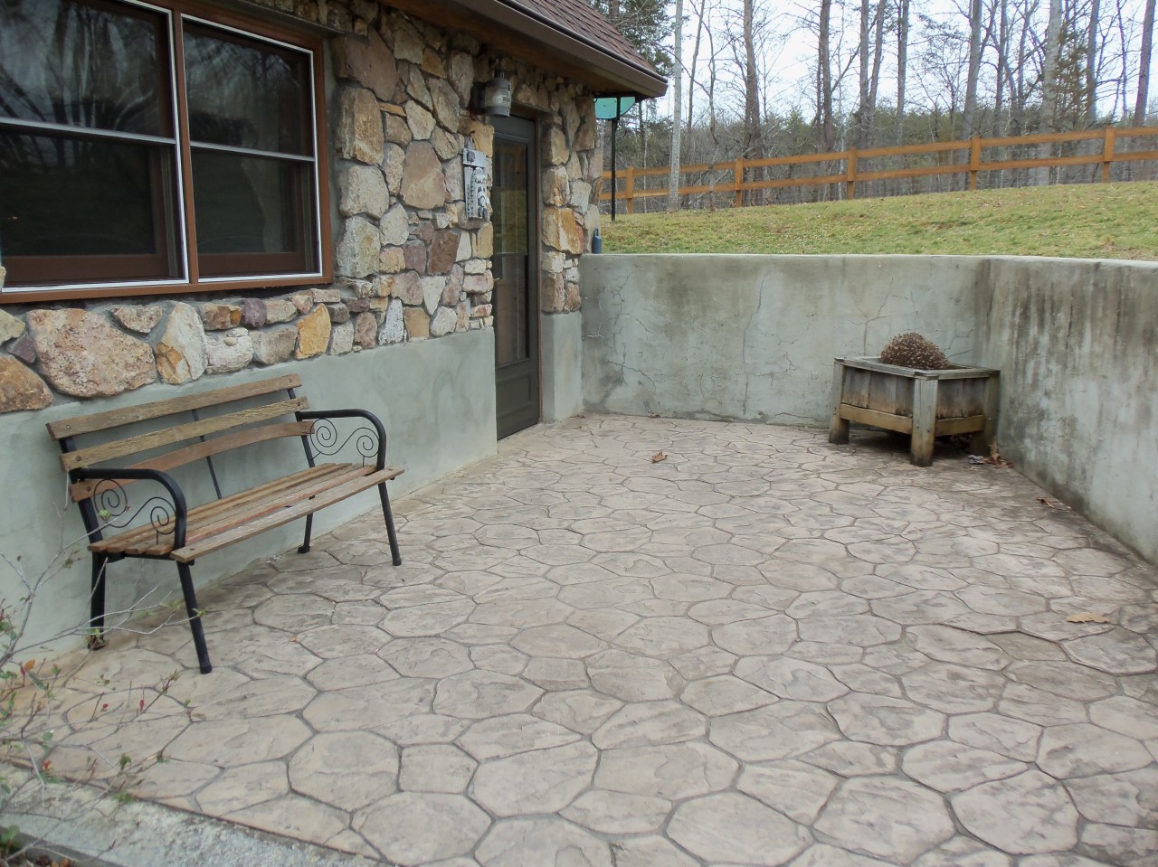 4963 Altice Road Moneta, VA 24121 - Photo 15 of 69 stamped concrete patio